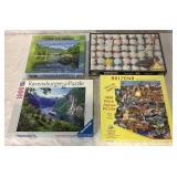 Giant Jigsaw Puzzle Collection with Roll Up Mat