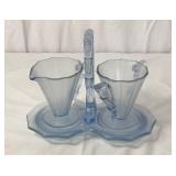 Colored Depression Glass Bundle