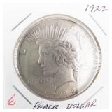 1922 Peace Dollar