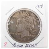 1924 Peace Dollar