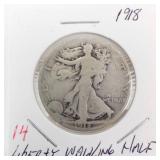 1918 Walking Liberty Half