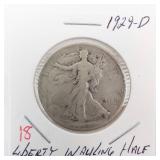 1929-D Walking Liberty Half