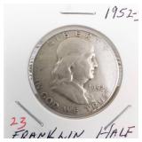1952-S Franklin Half