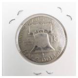 1952-S Franklin Half