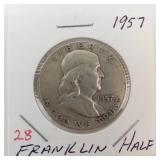 1957 Franklin Half
