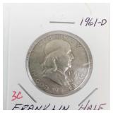 1961-D Franklin Half