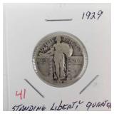 1929 Standing Liberty Quarter