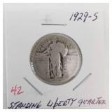 1929-S Standing Liberty Quarter