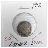 1912 Barber Dime