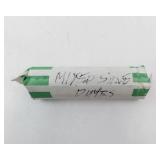 1 roll of 50 mixed date silver dimes,  Approx, 3.6 oz silver