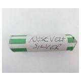 1 roll of 50 silver Roosevelt dimes, Approx, 3.6 oz silver