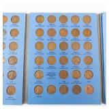 Whitman folder 1941 thru 1964 with 50 wheat back cents. Only missing 1949-s