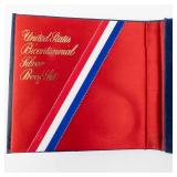 3 piece proof 40% silver 1976 Bicentennial set in original packaging