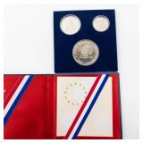 3 piece proof 40% silver 1976 Bicentennial set in original packaging