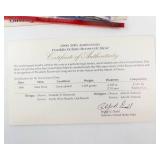 1996 11 coin Uncirculated set include the W mint mark 50th Anniversary Dime