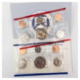 1997 10 coin Uncirculated set.