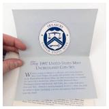 1997 10 coin Uncirculated set.