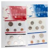 1999 18 coin Uncirculated set.