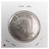 1952 Canadian Silver Half Dollar