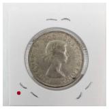 1959 Canadian Silver Half Dollar