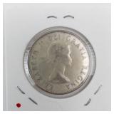 1961 Canadian Silver Half Dollar