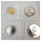 Commonwealth of the Bahama Islands 9 piece 1971 proof set.  2.8723 oz  total silver weight