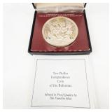 Commonwealth of the Bahama Islands 1975 10 dollar proof.  1.5 oz  total silver weight