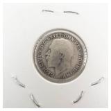 Great Britian silver: 1916 3 pence