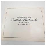 Limited Edition Presidential Mini-Coin set. 36 sterling silver presidential mini-coins