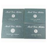 1 Box of 30 plus vintage Whitman Empty coin folders