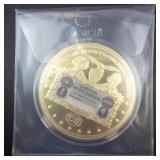 CSA Banknote American Mint Comm. series: $1000 Montgomery note. plated 3 oz copper