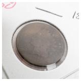 1874 Indian Head Cent worn