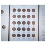 Indian Head cent starter set: with a new Whitman folder and a roll of IHP at least 25 dates