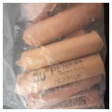 20 rolls (1000) of mixed date wheat cents 1920