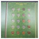 Indian Head and Flying Eagle cent collection: 38 different dates including 14 pre 1880 dates