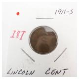 1911-S Lincoln Cent