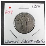 1925 Standing Liberty quarter