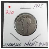 1925 Standing Liberty quarter