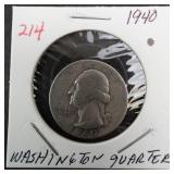1940 Washington quarter
