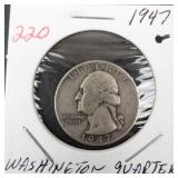 1947 Washington quarter