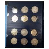 collection of 27 different date Walking Liberty Half dollars in nice Whitman album