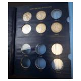 collection of 27 different date Walking Liberty Half dollars in nice Whitman album
