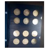 collection of 27 different date Walking Liberty Half dollars in nice Whitman album