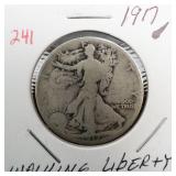 1917 Walking Liberty half dollar