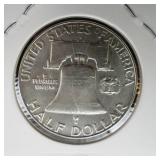 1963-D Franklin half dollar