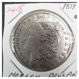 1879 Morgan dollar