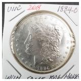 1884-O Morgan dollar Beautiful!  Some bag marks