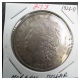 1921-D Morgan dollar