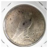 1923 Peace dollar