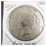 1925 Peace dollar